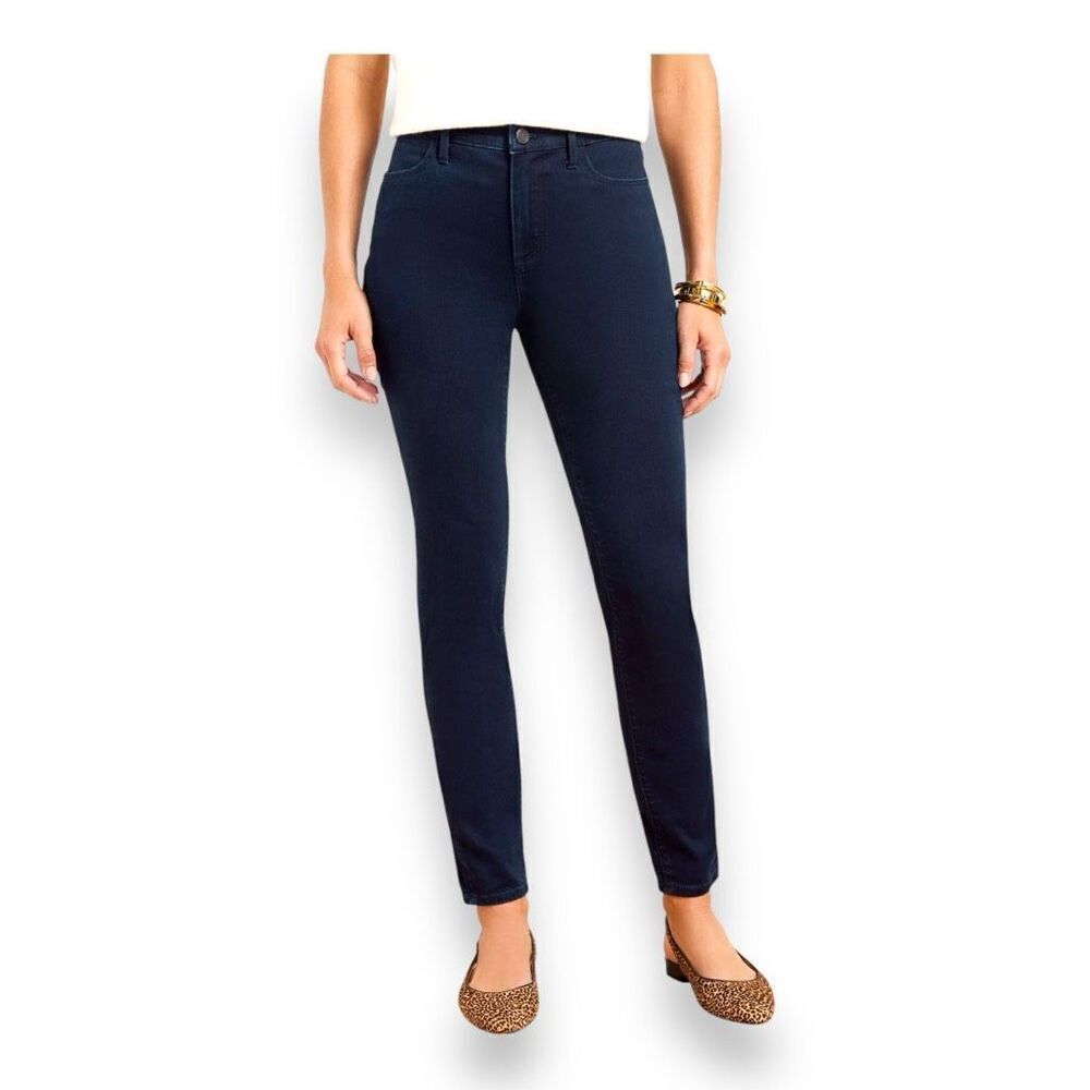 Torrid Straight Leg Skinny Jeans, Dark Wash,‎ Size 12
